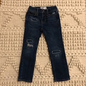 5/6 skinny jean, adjustable waist